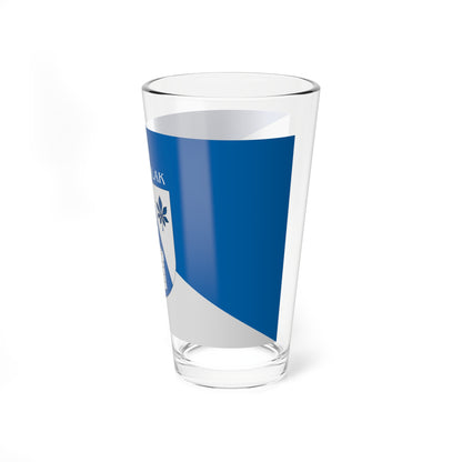 Flag of Zalaujlak (Hungary) Pint Glass 16oz