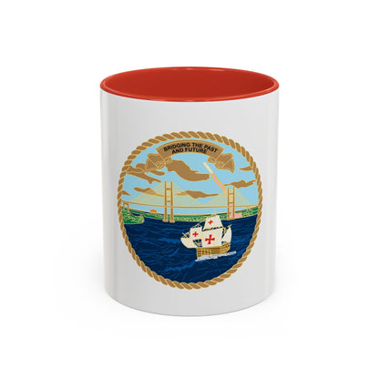 USCG Sector Jacksonville Bridge (U.S. Coast Guard) Accent Coffee Mug