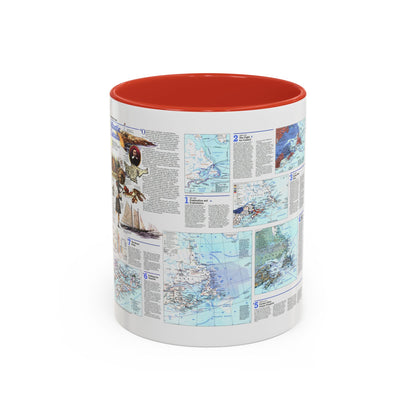 Canada - Atlantic 2 (1993) (Map) Accent Coffee Mug