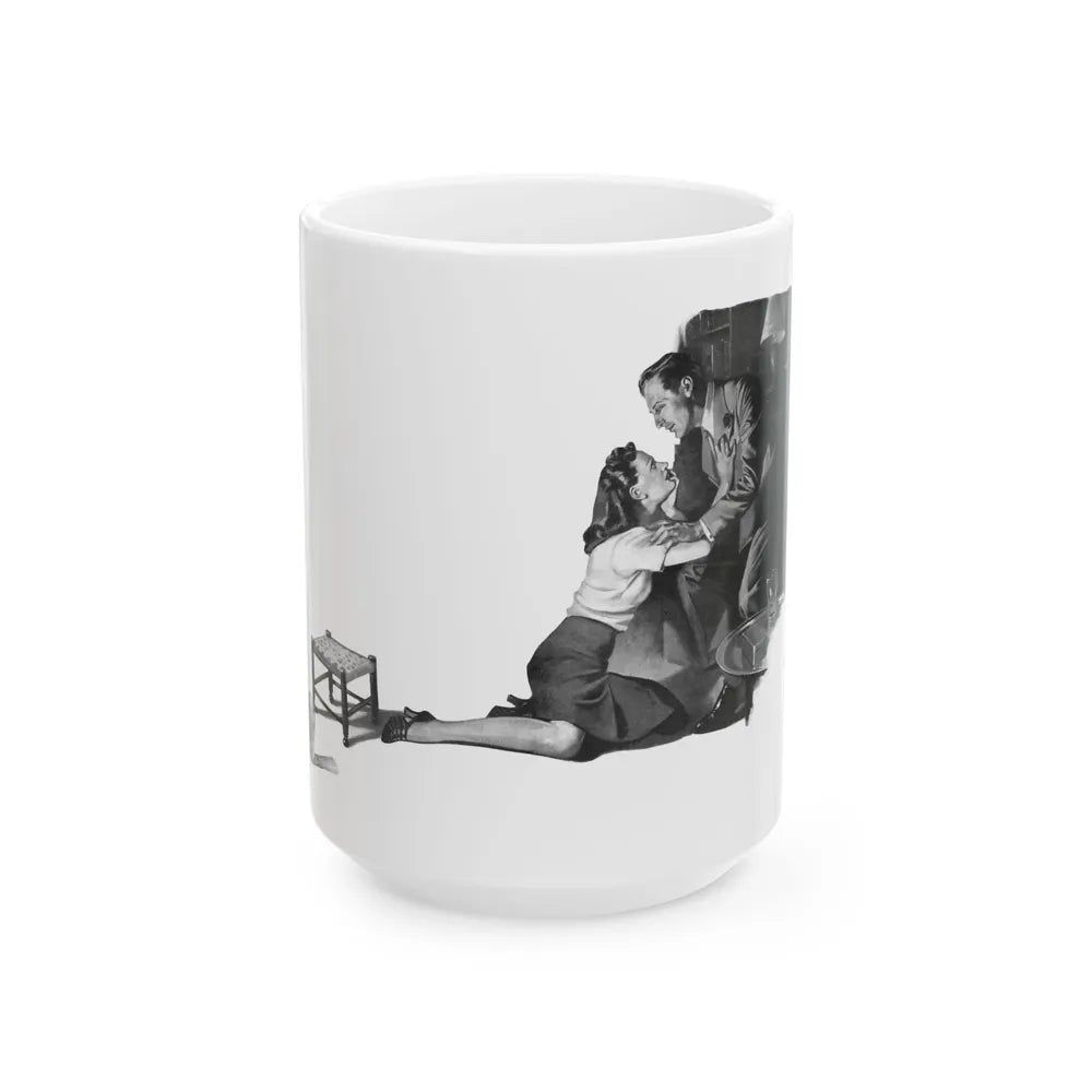 Friend Of The Family by Peter Coats (2), Britannia And Eve magazine, 1939 - White Coffee Mug-15oz-Go Mug Yourself