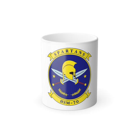 HSM 70 Helicopter Maritime Strike Squadron 70 (U.S. Navy) Color Changing Mug 11oz