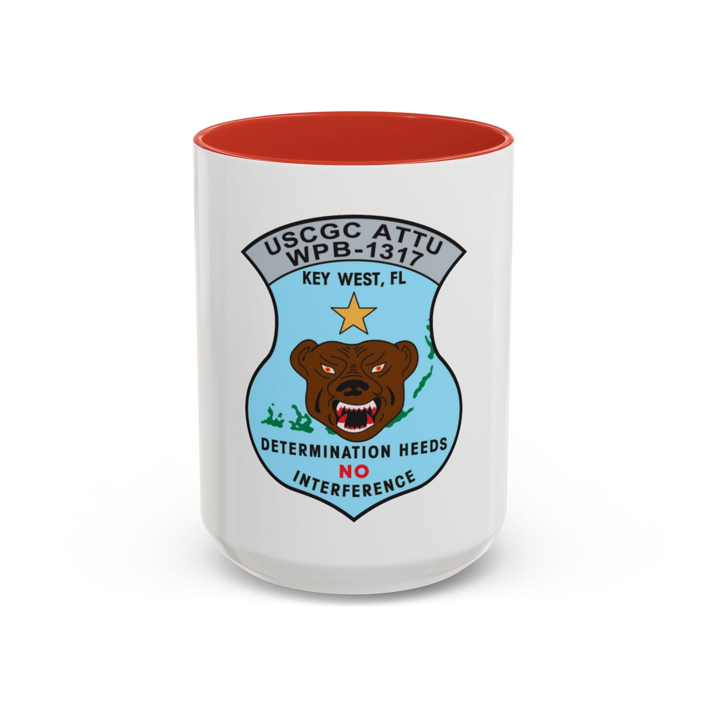 USCGC Attu WPB 1317   Key West FL (U.S. Coast Guard) Accent Coffee Mug