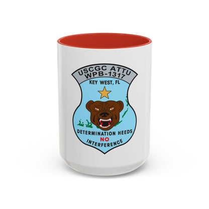 USCGC Attu WPB 1317   Key West FL (U.S. Coast Guard) Accent Coffee Mug