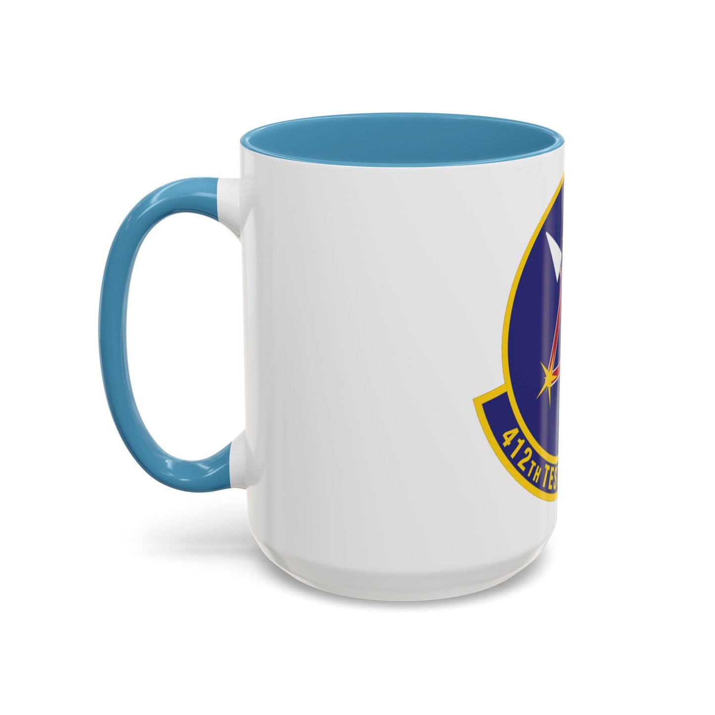 412th Test Support Squadron (U.S. Air Force) Accent Coffee Mug