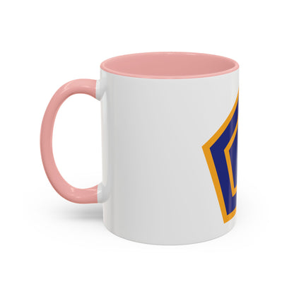 US 55th Infantry Division (U.S. Army) Accent Coffee Mug