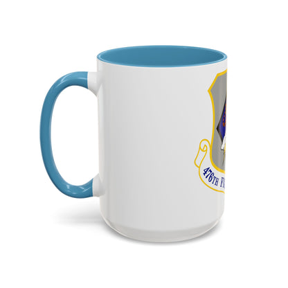 476 Fighter Group AFRC (U.S. Air Force) Accent Coffee Mug