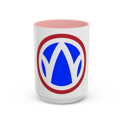 89th Regional Readiness Command SSI (U.S. Army) Accent Coffee Mug