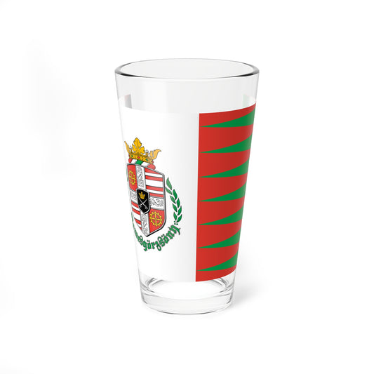Flag of Nemesgorzsony (Hungary) Pint Glass 16oz