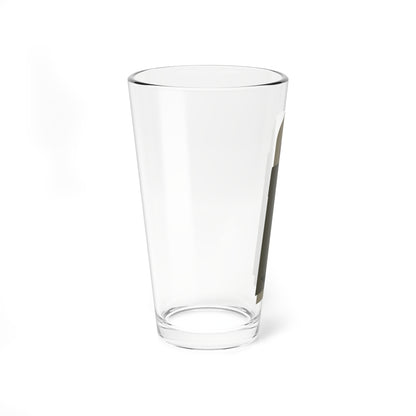 LA OS3 41 Leutnant SanOA ZM L (Military Rank) Pint Glass 16oz