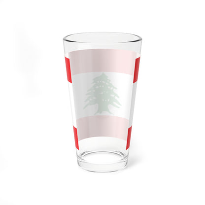 Flag of Lebanon WFB (Lebanon) Pint Glass 16oz