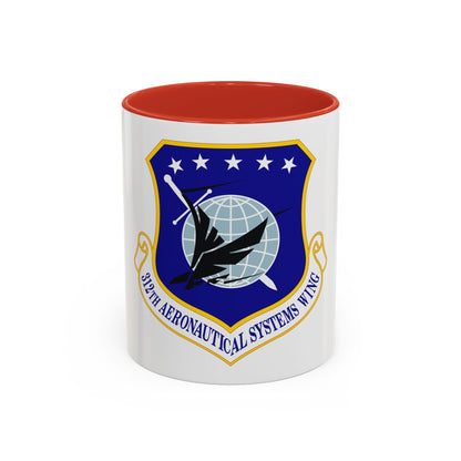 312th Aeronautical Systems Wing (U.S. Air Force) Accent Coffee Mug
