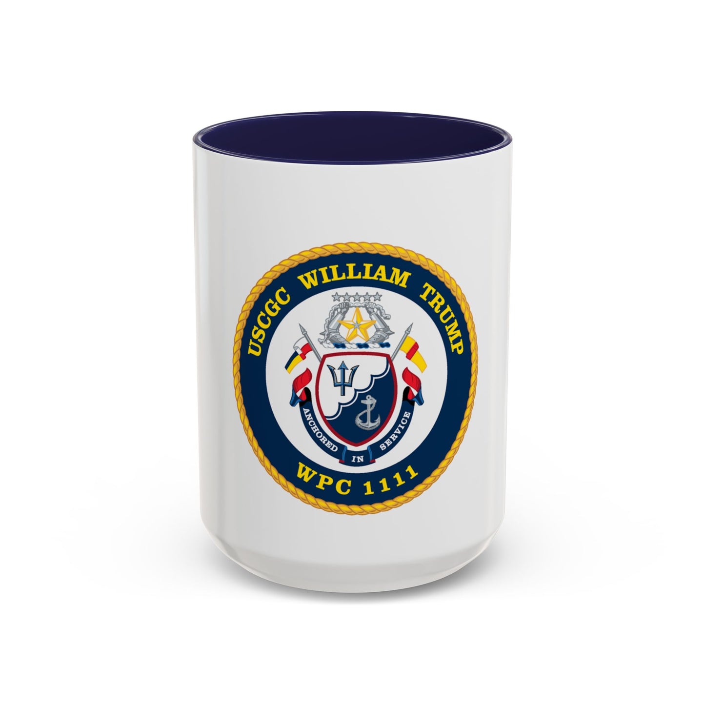 USCGC William Trump WPC 1111 (U.S. Coast Guard) Accent Coffee Mug
