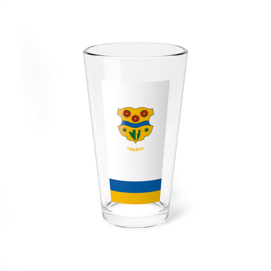 Flag of Vekeny (Hungary) Pint Glass 16oz