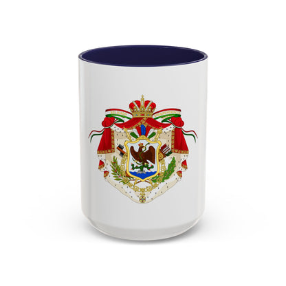 Coat of Arms of the First Mexican Empire - Accent Coffee Mug