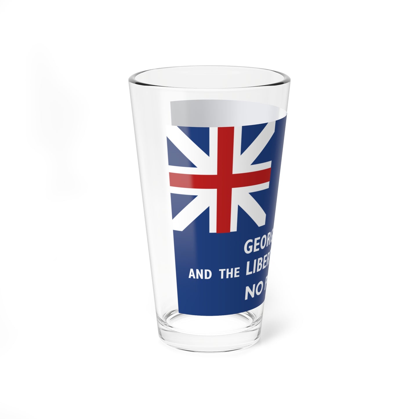 New York Union Flag 1775 (United States) Pint Glass 16oz
