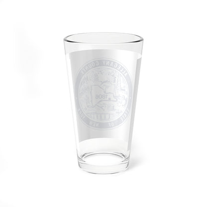 Flag of Allegany County New York (United States) Pint Glass 16oz