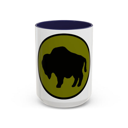 US 92nd Infantry Division (U.S. Army) Accent Coffee Mug