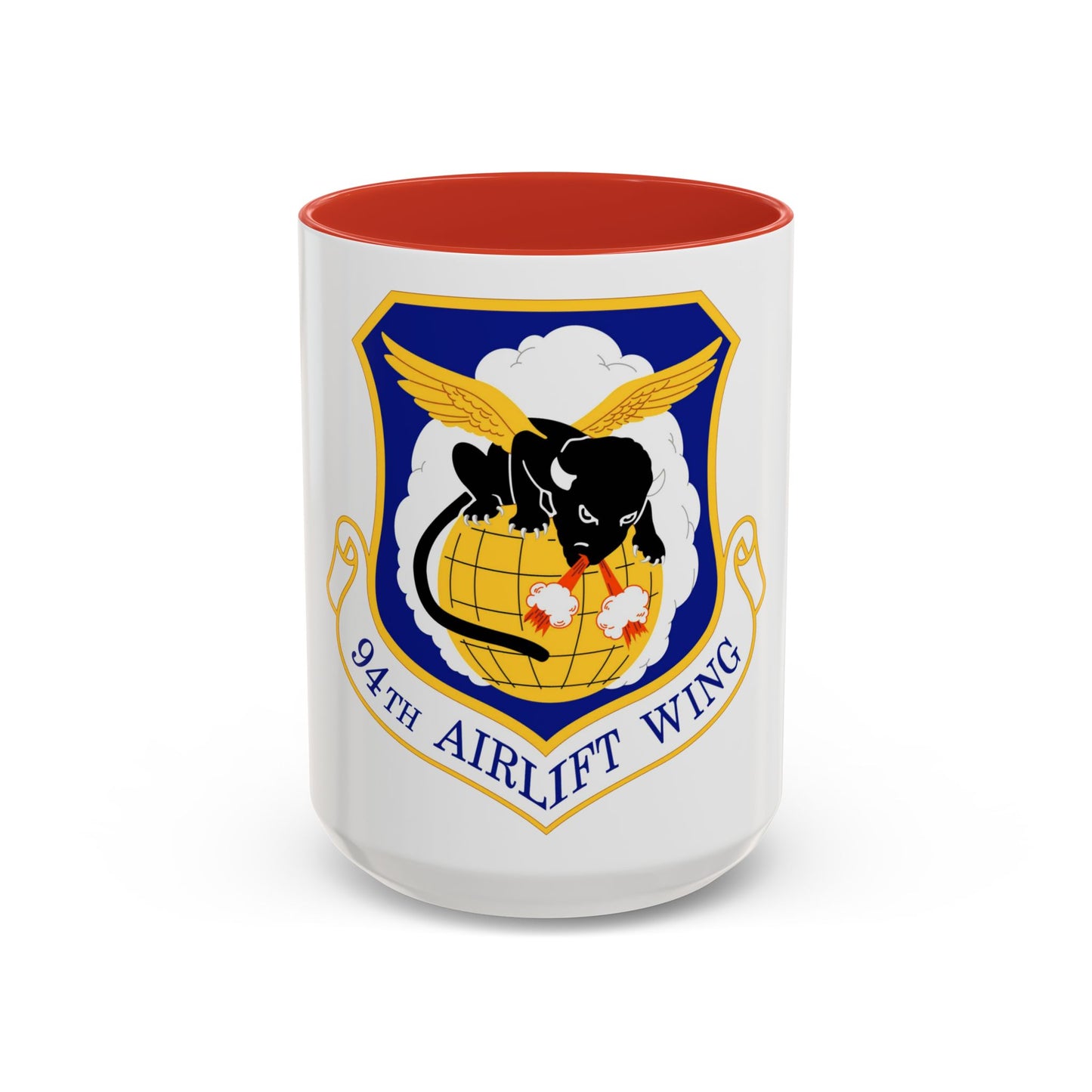 94th Airlift Wing (U.S. Air Force) Accent Coffee Mug