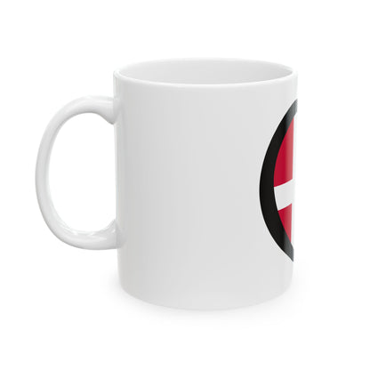 EuroDinamarcaAnterior (Denmark) White Coffee Mug