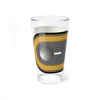 HD H 31a Fähnrich Pi   Rotation (Germany) (Military Rank) Pint Glass 16oz