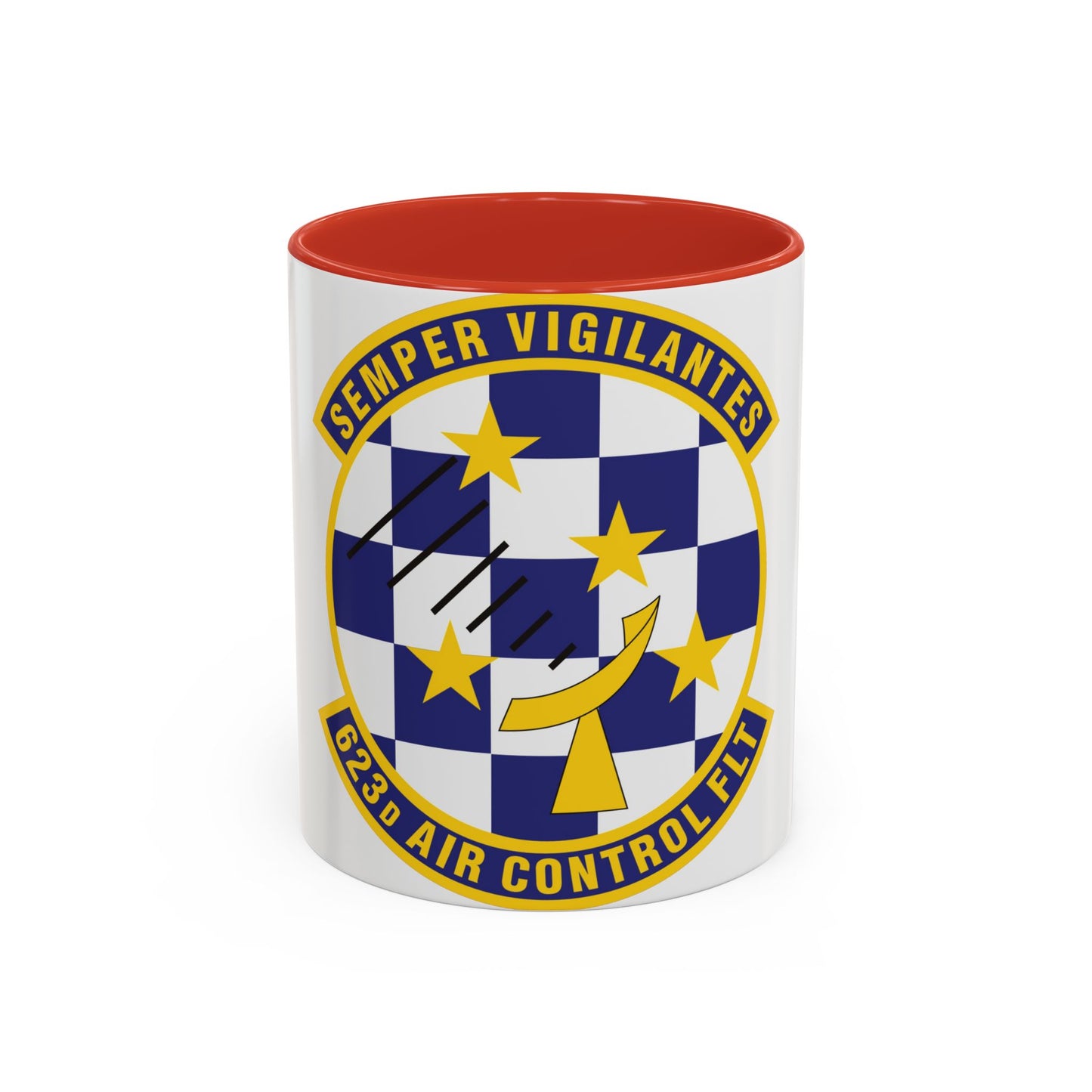 623 Air Control Squadron PACAF (U.S. Air Force) Accent Coffee Mug