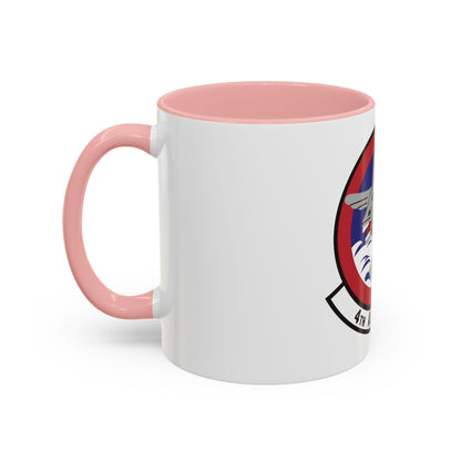 4th Airlift Squadron (U.S. Air Force) Accent Coffee Mug