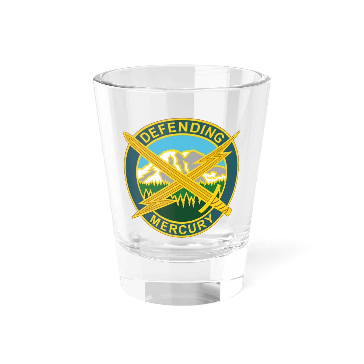 Verre à liqueur 56 Information Operations Group (armée américaine) 1,5 oz