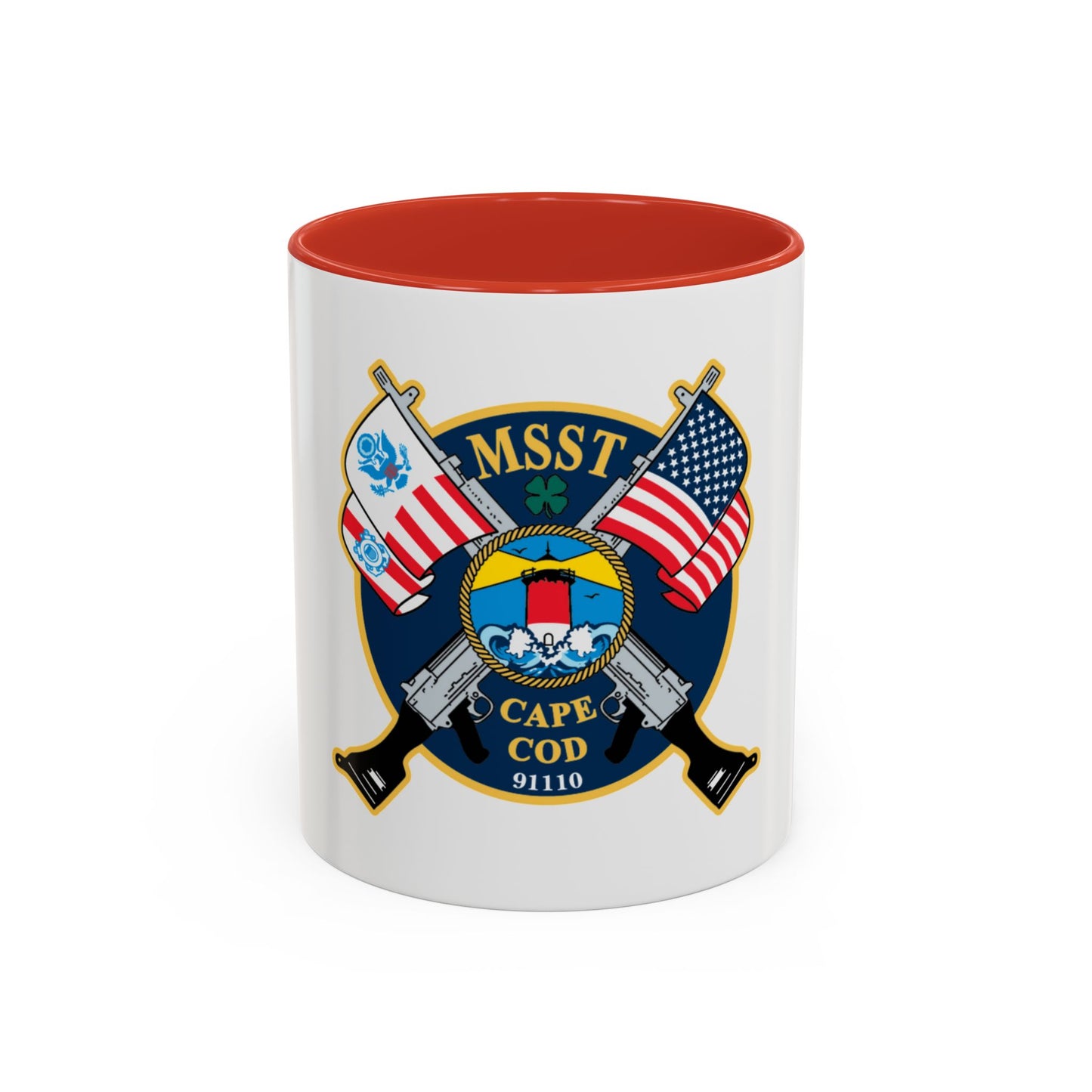 USCG MSST Cape Cod (U.S. Coast Guard) Accent Coffee Mug