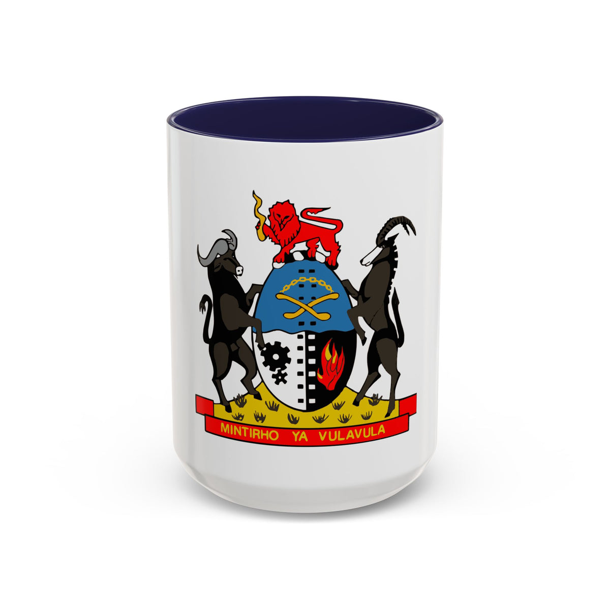 Coat of arms of Gazankulu - Accent Coffee Mug