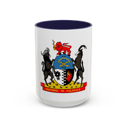 Coat of arms of Gazankulu - Accent Coffee Mug