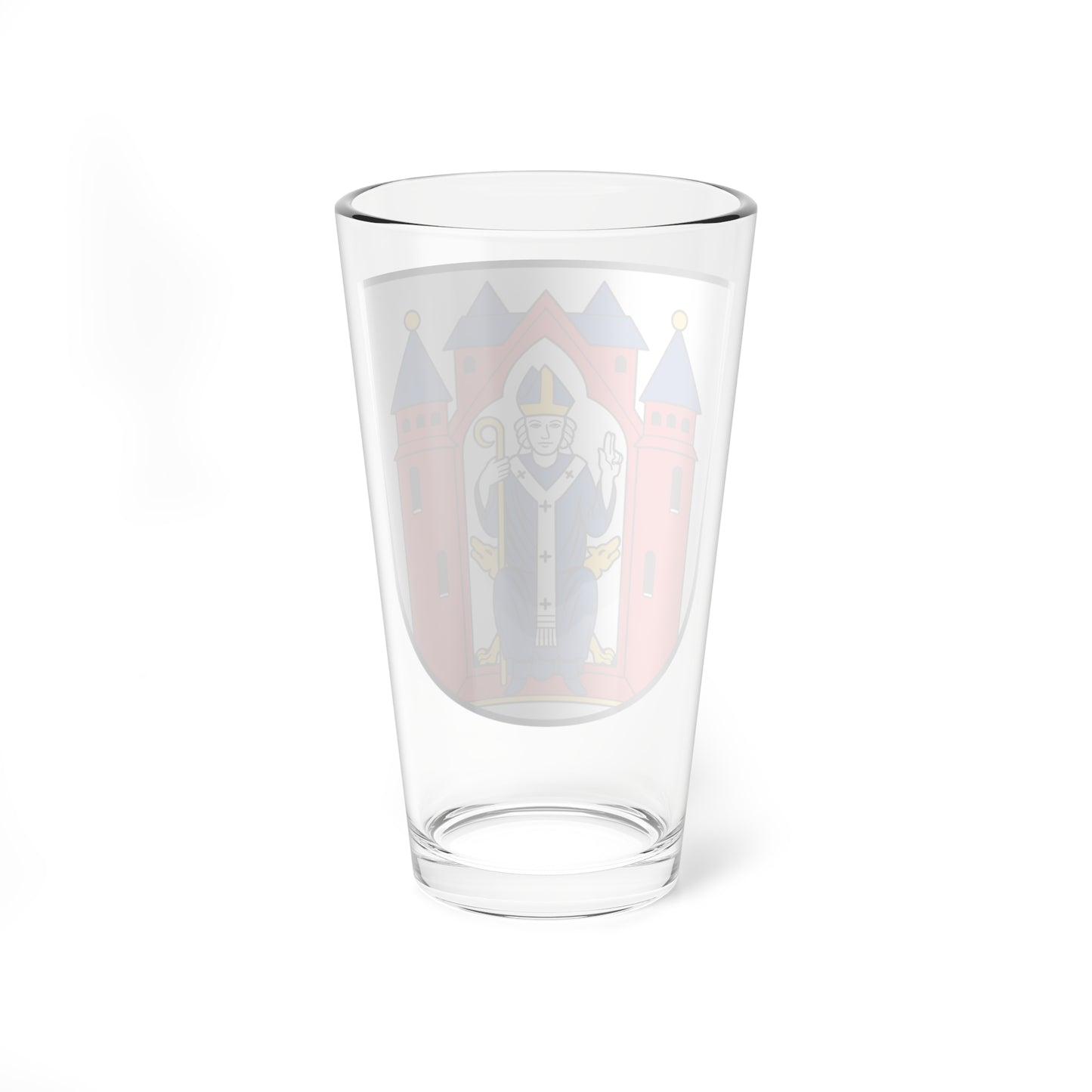 DEU Aschaffenburg COA (Germany) (Coat of Arms) Pint Glass 16oz