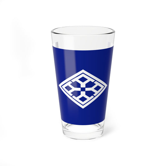 Flag of Yamatokōriyama Nara (Japan) Pint Glass 16oz