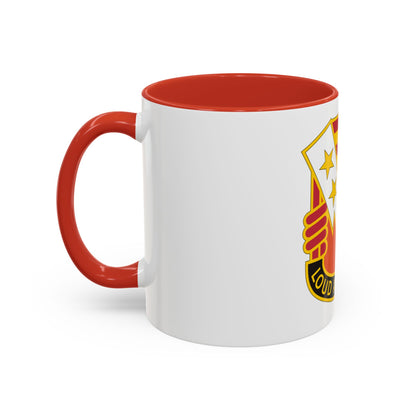 12 Signal Group (U.S. Army) Accent Coffee Mug