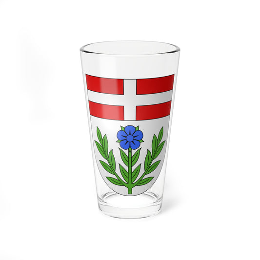 Vezia-coat of arms (Switzerland) (Coat of Arms) Pint Glass 16oz