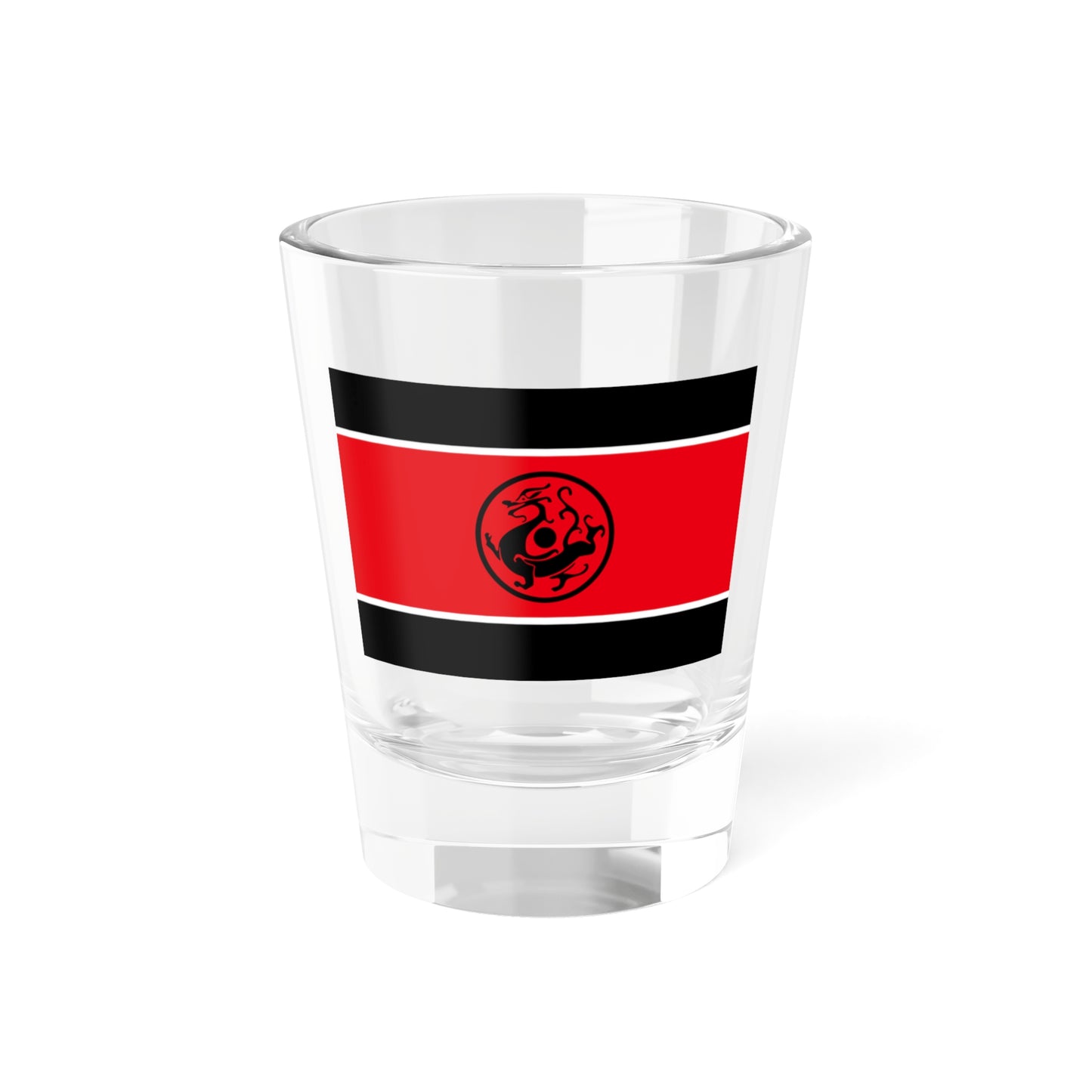 Flag of Han Nation lighter (China) Shot Glass 1.5oz