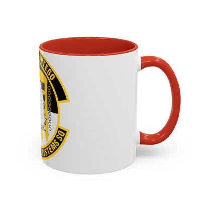 630th Electronic Systems Squadron (U.S. Air Force) Accent Coffee Mug