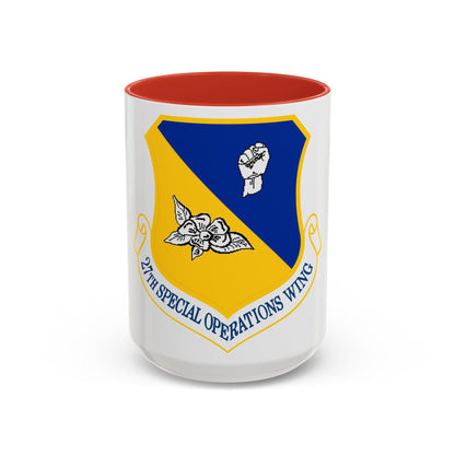 27th Special Operations Wing (U.S. Air Force) Accent Coffee Mug