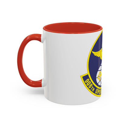 908th Operations Support Flight (U.S. Air Force) Accent Coffee Mug