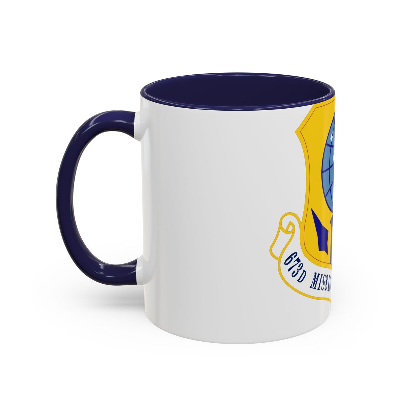 673 Mission Support Group PACAF (U.S. Air Force) Accent Coffee Mug