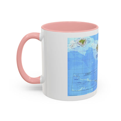 USA - Hawaii (1976) (Map) Accent Coffee Mug