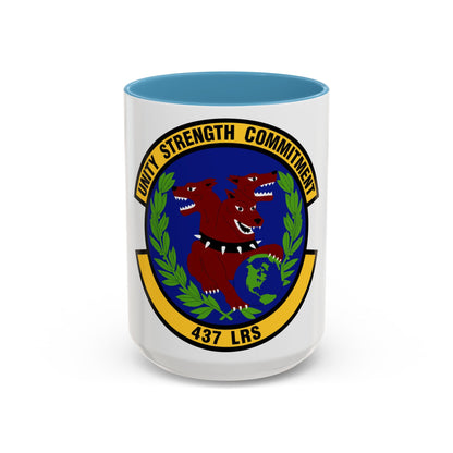 437th Logistics Readiness Squadron (U.S. Air Force) Accent Coffee Mug