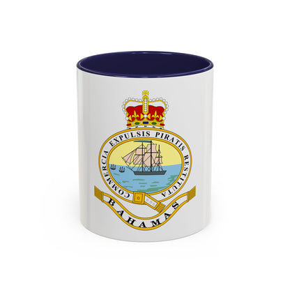 Emblem of the Bahamas (1869-1904; 1953-1964) - Accent Coffee Mug