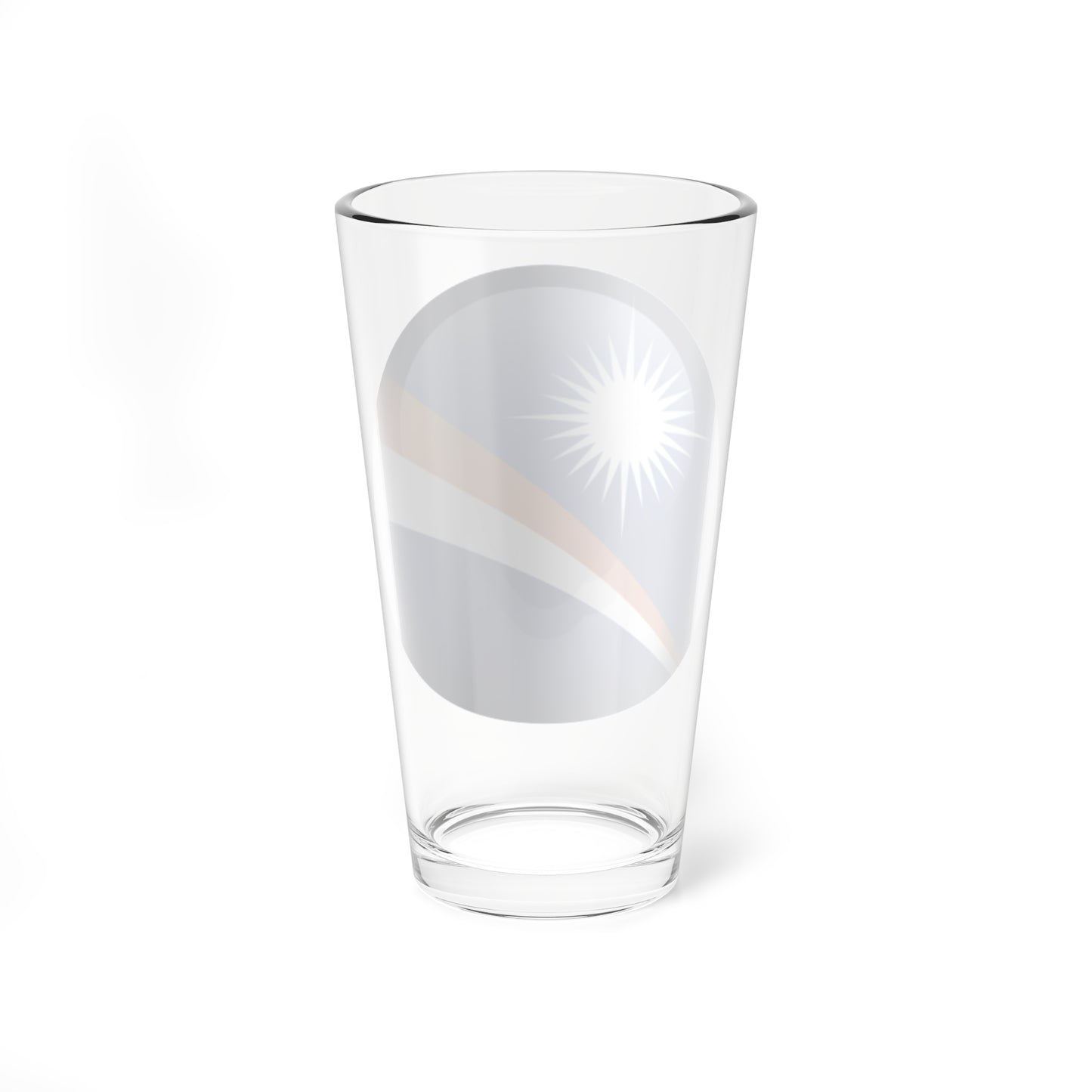 Flag orb Marshall Islands (Marshall Islands) Pint Glass 16oz