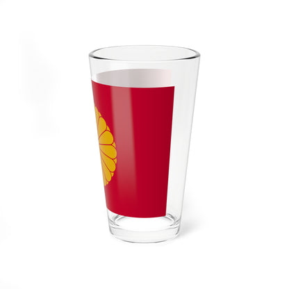Flag of the Japanese Emperor (Japan) Pint Glass 16oz