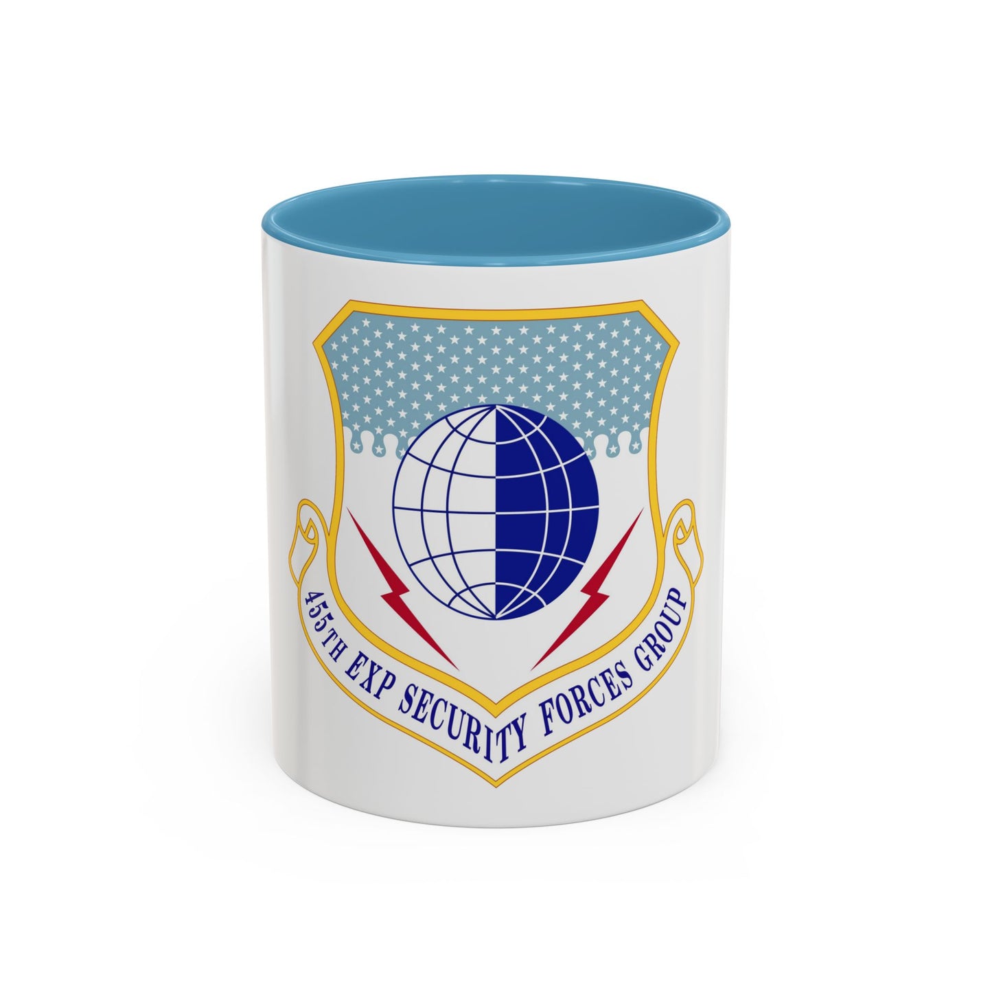455th Expeditionary Security Forces Group (U.S. Air Force) Accent Coffee Mug