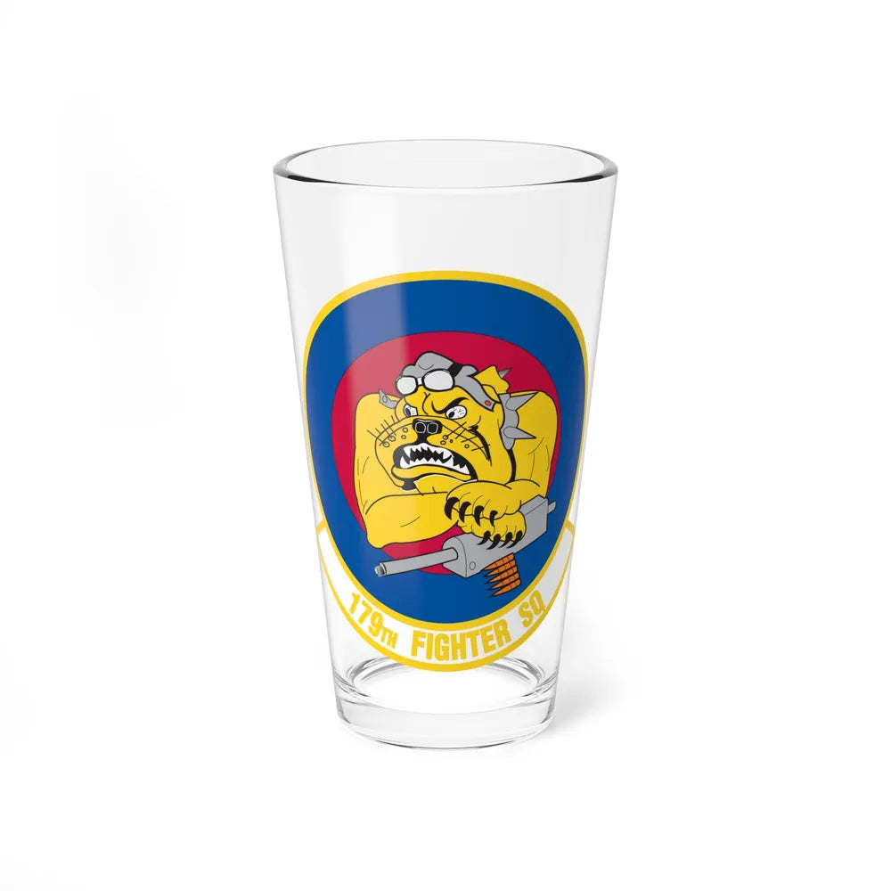 179th Fighter Squadron (U.S. Air Force) Pint Glass 16oz-16oz-Go Mug Yourself