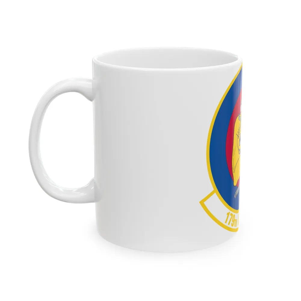 179th Fighter Squadron (U.S. Air Force) White Coffee Mug-Go Mug Yourself