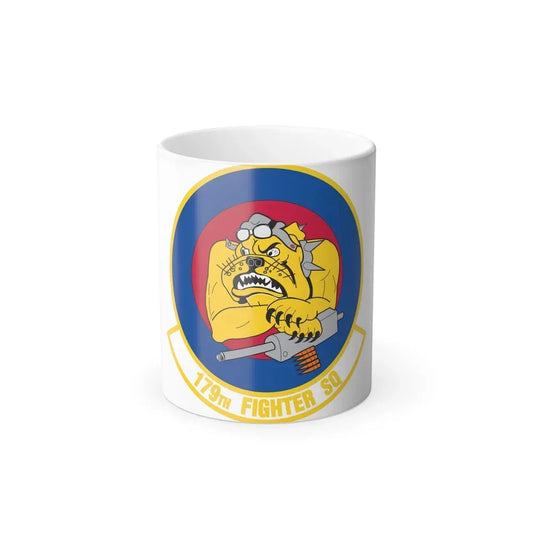 179th Fighter Squadron (U.S. Air Force) Color Changing Coffee Mug 11oz - Go Mug Yourself