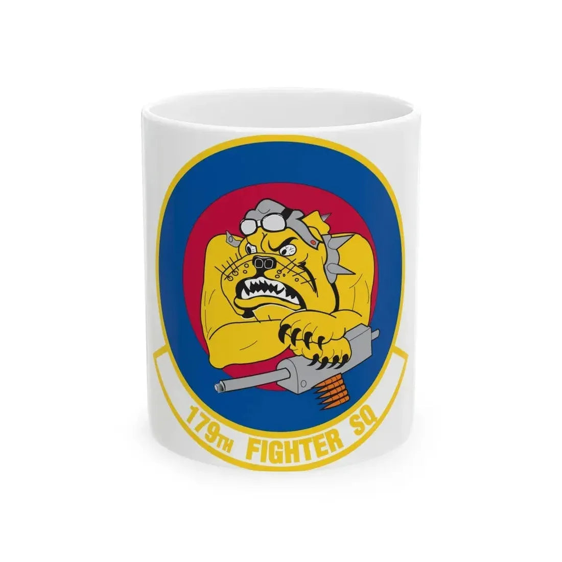 179th Fighter Squadron (U.S. Air Force) White Coffee Mug 11oz - Go Mug Yourself