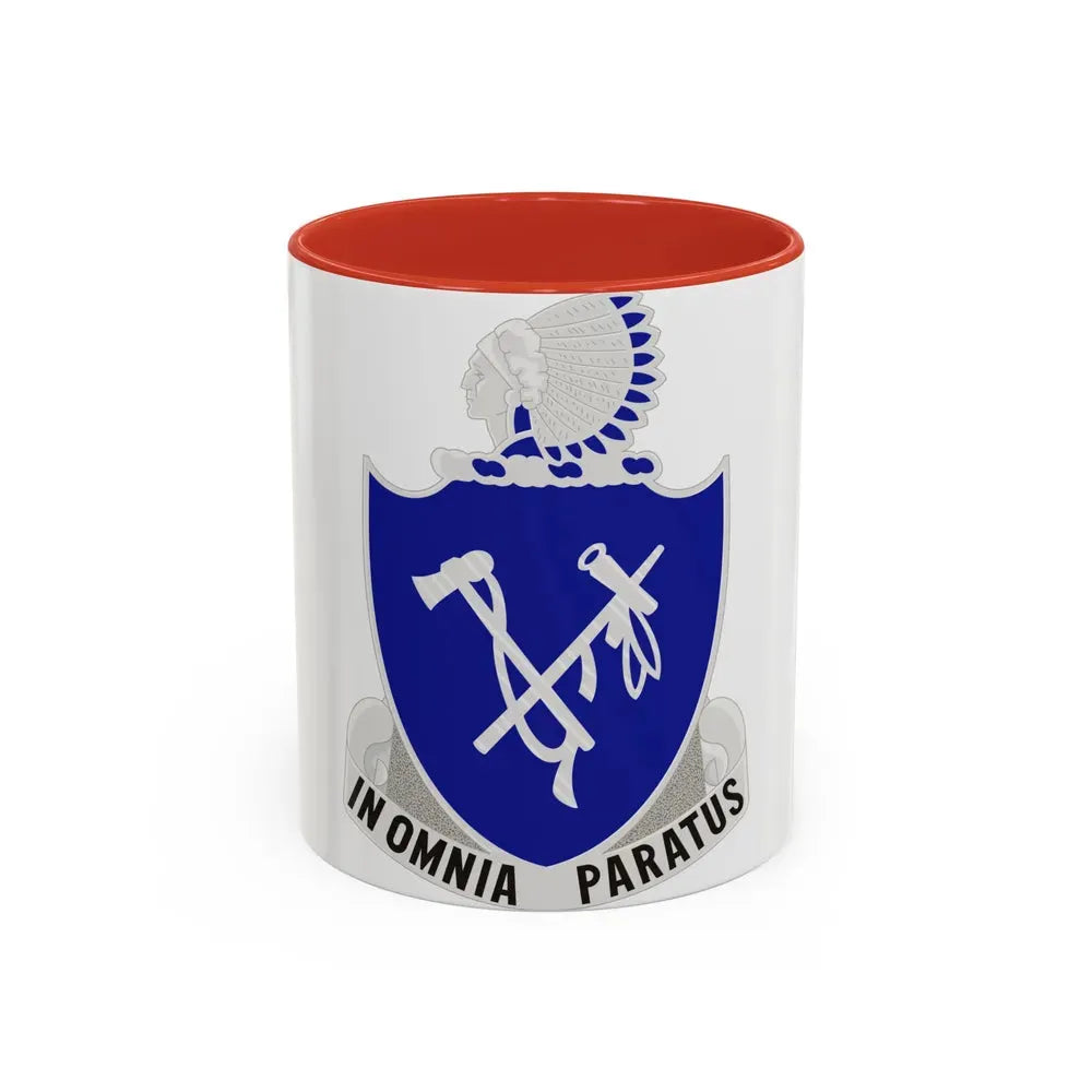 179th Infantry Regiment (U.S. Army) Accent Coffee Mug 11oz Red - Go Mug Yourself